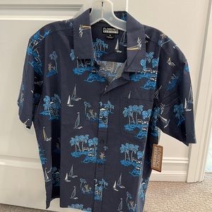 Florence Marine short sleeve button down casual shirt